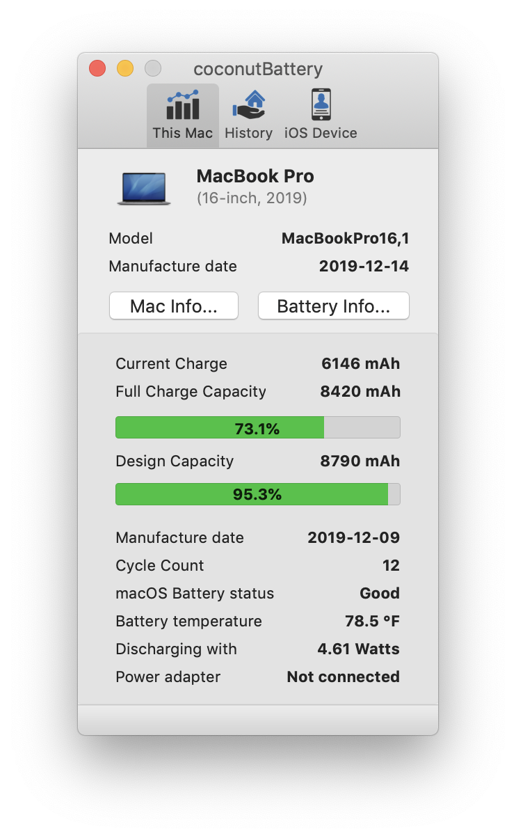 Macbook battery health app